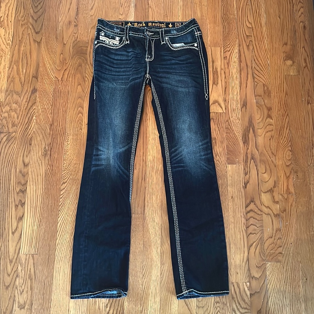 Rock revival straight leg jeans size 29